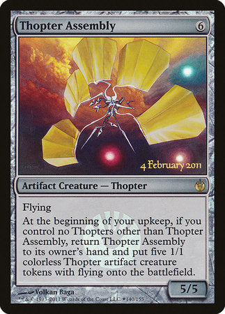 Thopter Assembly [Mirrodin Besieged Promos] | Event Horizon Hobbies CA