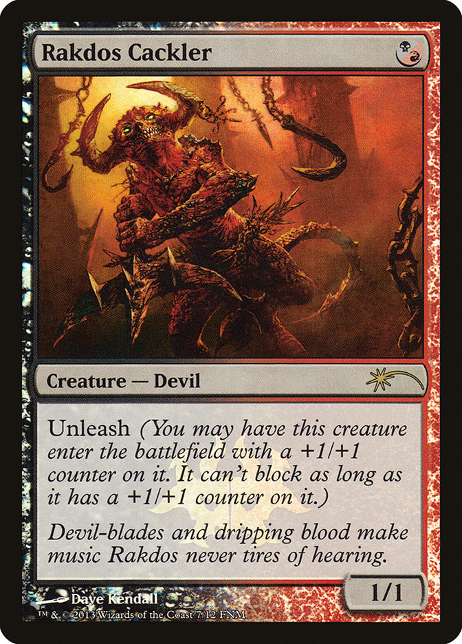 Rakdos Cackler [Friday Night Magic 2013] | Event Horizon Hobbies CA
