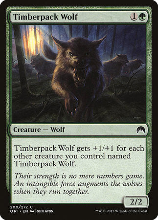 Timberpack Wolf [Magic Origins] | Event Horizon Hobbies CA