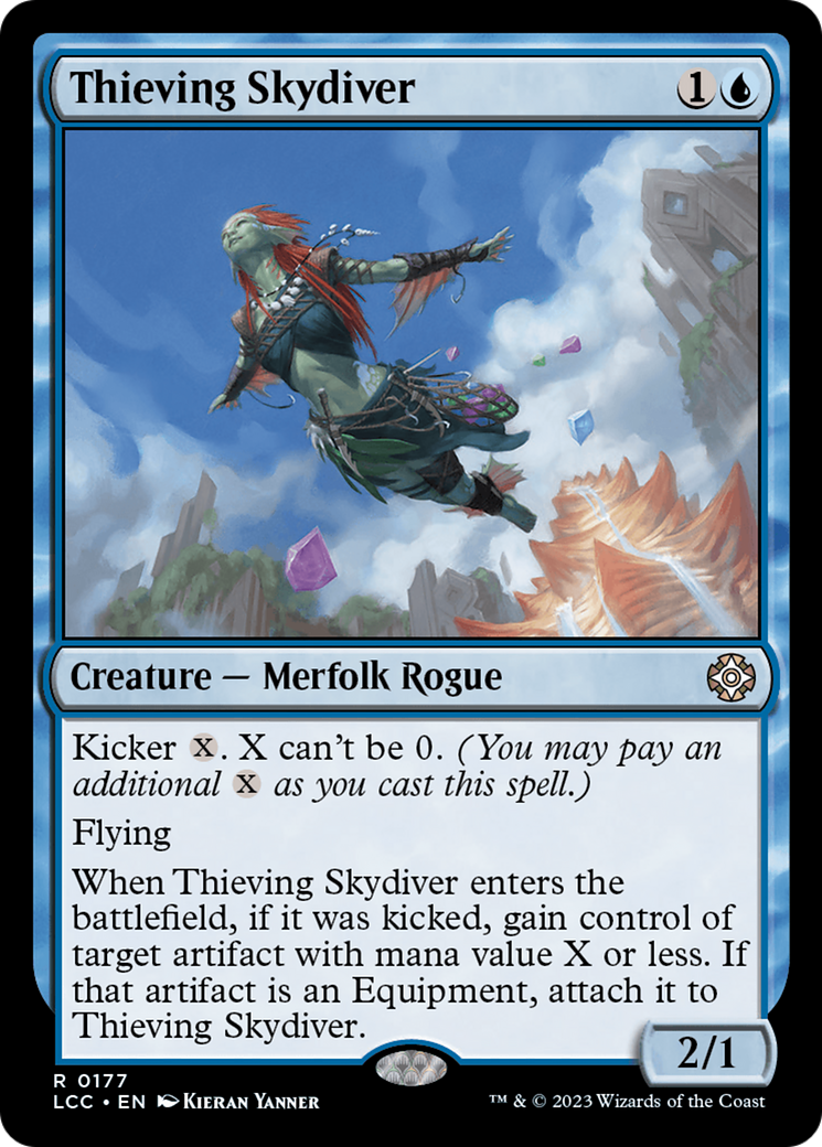 Thieving Skydiver [The Lost Caverns of Ixalan Commander] | Event Horizon Hobbies CA