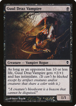 Guul Draz Vampire [Zendikar] | Event Horizon Hobbies CA