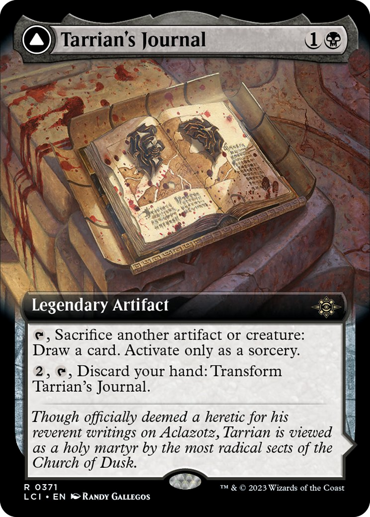 Tarrian's Journal // The Tomb of Aclazotz (Extended Art) [The Lost Caverns of Ixalan] | Event Horizon Hobbies CA