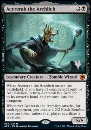 Acererak the Archlich (Promo Pack) [Dungeons & Dragons: Adventures in the Forgotten Realms Promos] | Event Horizon Hobbies CA