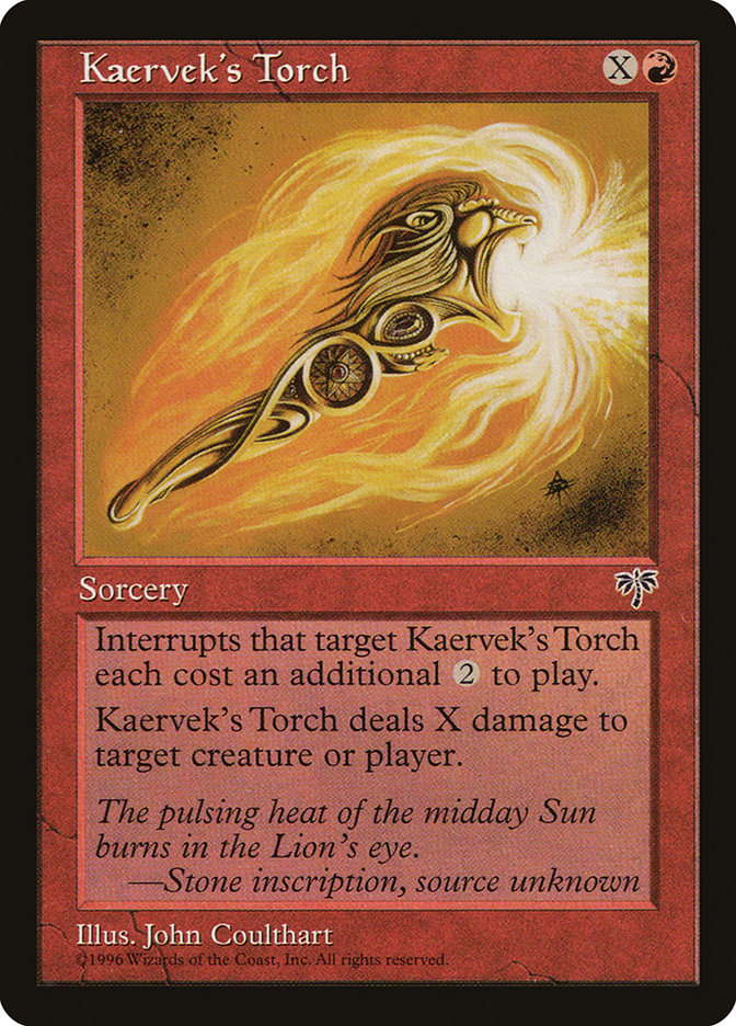 Kaervek's Torch [Mirage] | Event Horizon Hobbies CA