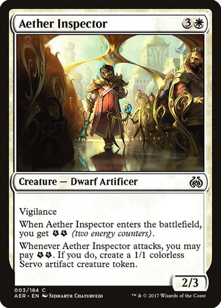 Aether Inspector [Aether Revolt] | Event Horizon Hobbies CA