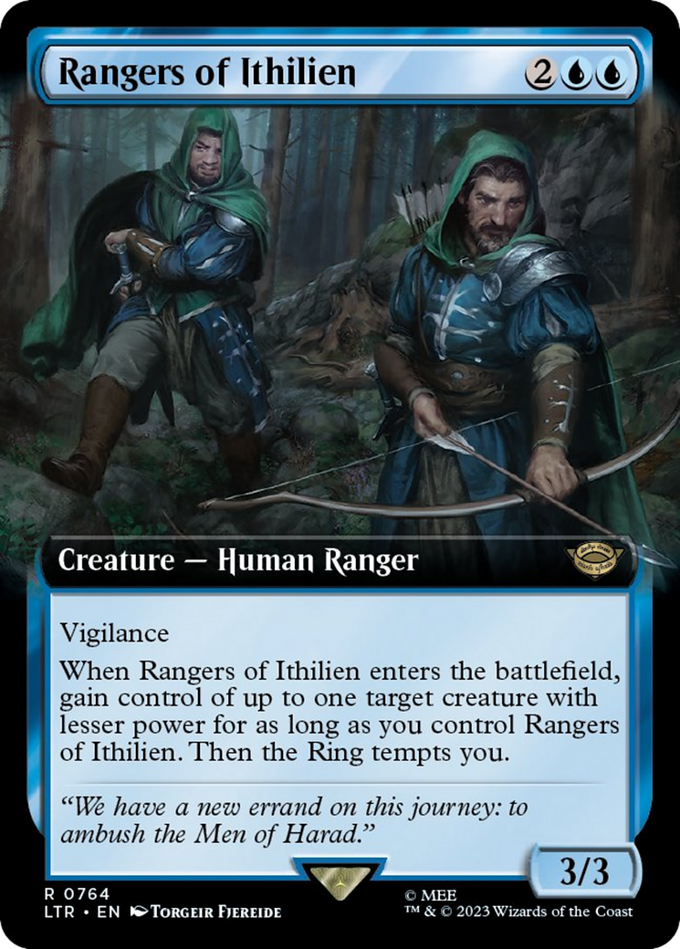 Rangers of Ithilien (Extended Art) (Surge Foil) [The Lord of the Rings: Tales of Middle-Earth] | Event Horizon Hobbies CA