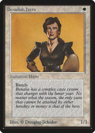 Benalish Hero [Limited Edition Beta] | Event Horizon Hobbies CA