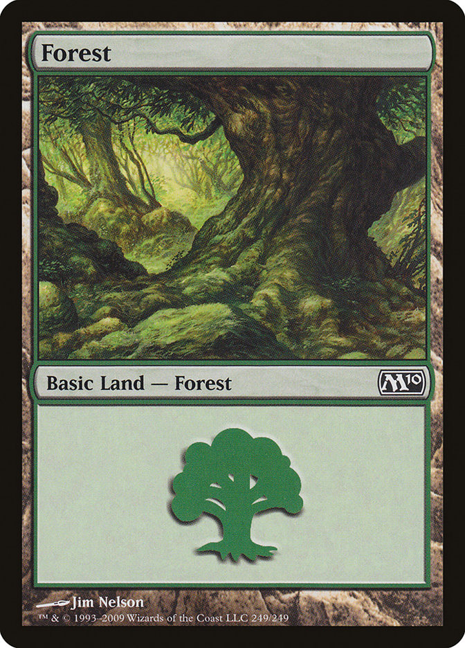 Forest (249) [Magic 2010] | Event Horizon Hobbies CA