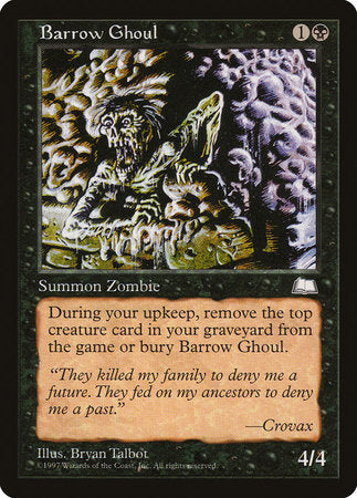 Barrow Ghoul [Weatherlight] | Event Horizon Hobbies CA
