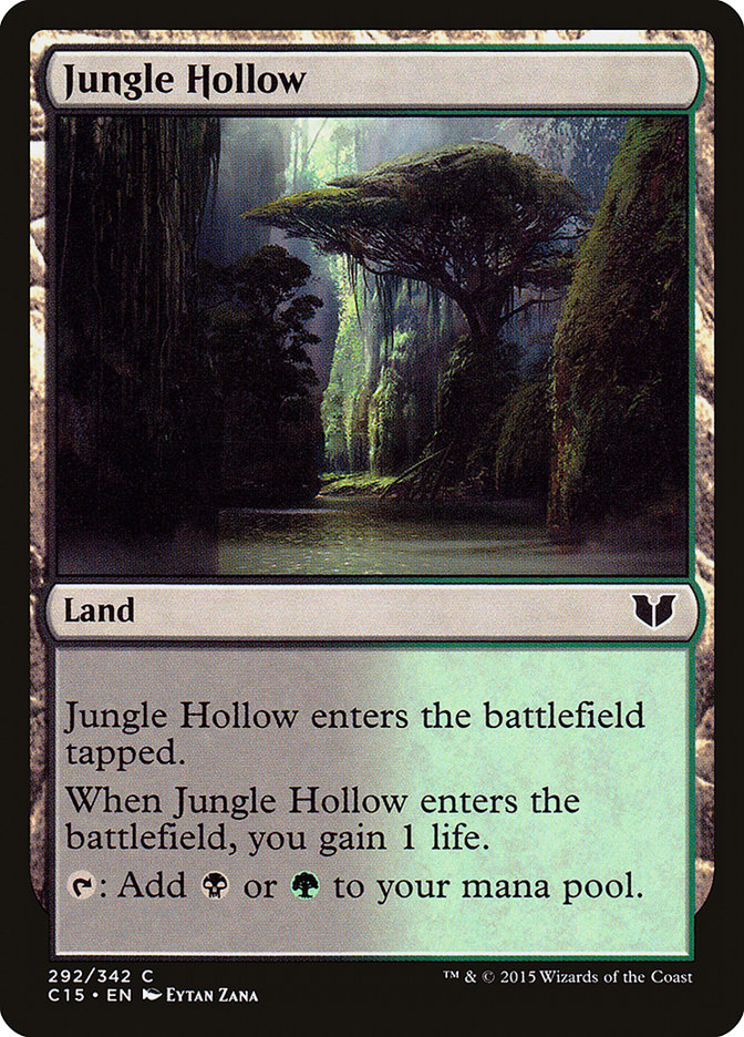 Jungle Hollow [Commander 2015] | Event Horizon Hobbies CA