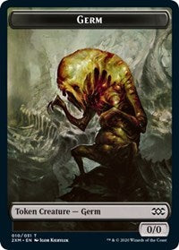 Germ // Wolf Double-sided Token [Double Masters Tokens] | Event Horizon Hobbies CA