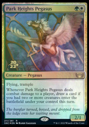 Park Heights Pegasus [Streets of New Capenna Prerelease Promos] | Event Horizon Hobbies CA