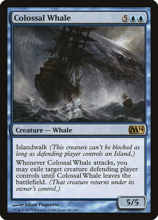 Colossal Whale [Magic 2014] | Event Horizon Hobbies CA