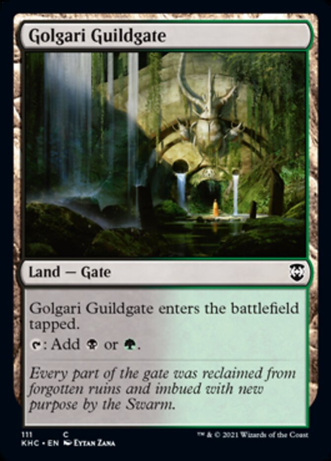 Golgari Guildgate [Kaldheim Commander] | Event Horizon Hobbies CA