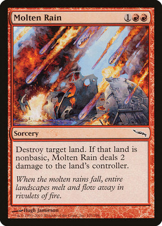 Molten Rain [Mirrodin] | Event Horizon Hobbies CA