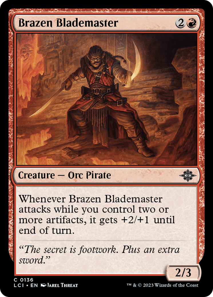 Brazen Blademaster [The Lost Caverns of Ixalan] | Event Horizon Hobbies CA