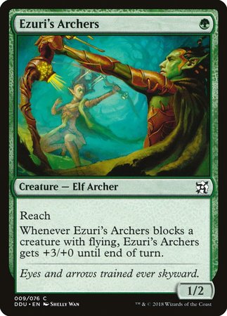 Ezuri's Archers [Duel Decks: Elves vs. Inventors] | Event Horizon Hobbies CA
