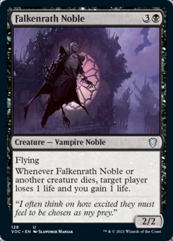 Falkenrath Noble [Innistrad: Crimson Vow Commander] | Event Horizon Hobbies CA