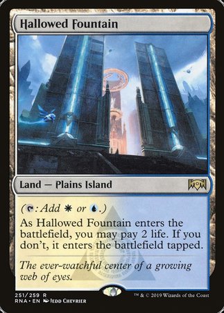 Hallowed Fountain [Ravnica Allegiance] | Event Horizon Hobbies CA
