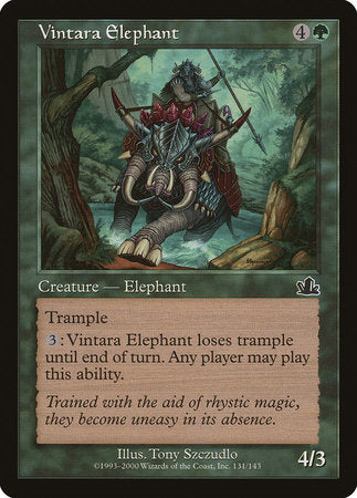 Vintara Elephant [Prophecy] | Event Horizon Hobbies CA