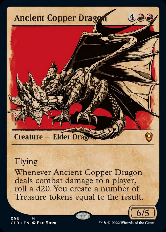 Ancient Copper Dragon (Showcase) [Commander Legends: Battle for Baldur's Gate] | Event Horizon Hobbies CA