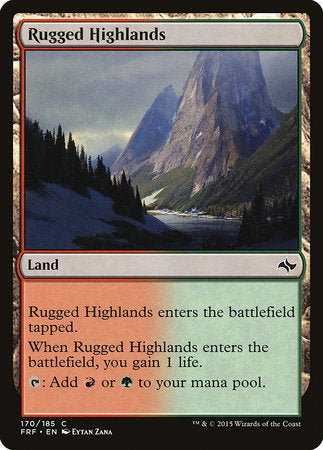 Rugged Highlands [Fate Reforged] | Event Horizon Hobbies CA
