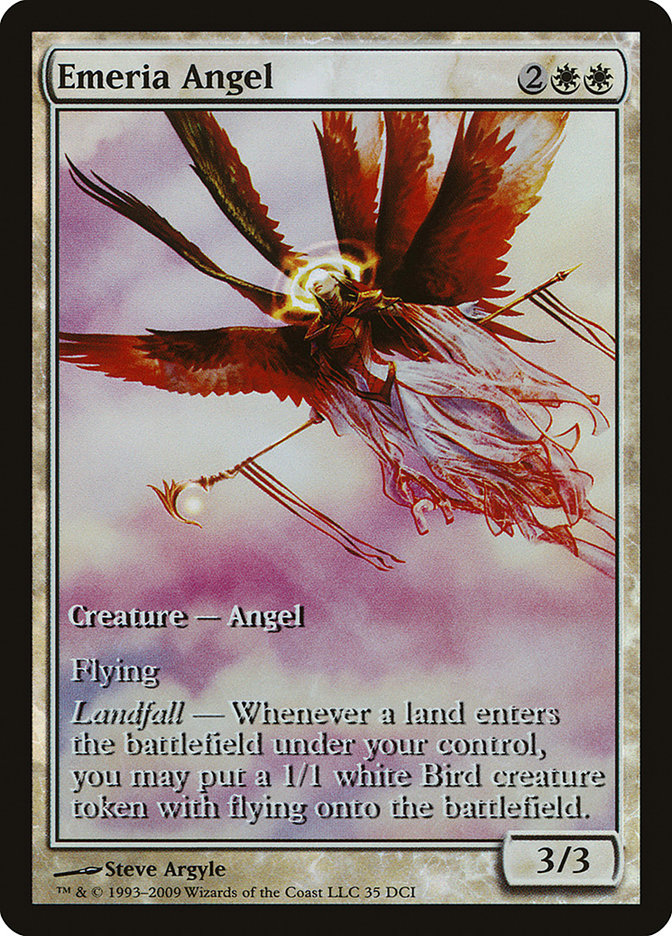 Emeria Angel (Game Day) (Extended) [Zendikar Promos] | Event Horizon Hobbies CA