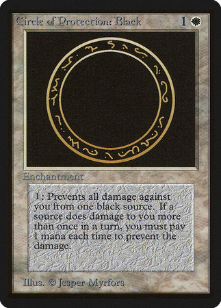 Circle of Protection: Black [Limited Edition Beta] | Event Horizon Hobbies CA