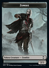 Zombie // Drake Double-sided Token [Streets of New Capenna Commander Tokens] | Event Horizon Hobbies CA