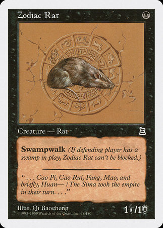 Zodiac Rat [Portal Three Kingdoms] | Event Horizon Hobbies CA