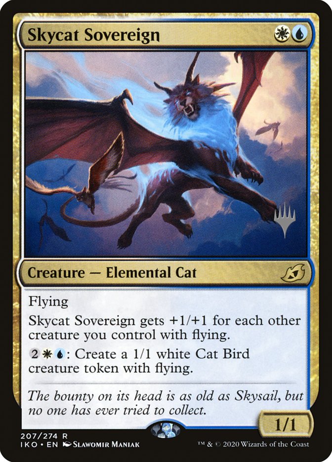 Skycat Sovereign (Promo Pack) [Ikoria: Lair of Behemoths Promos] | Event Horizon Hobbies CA