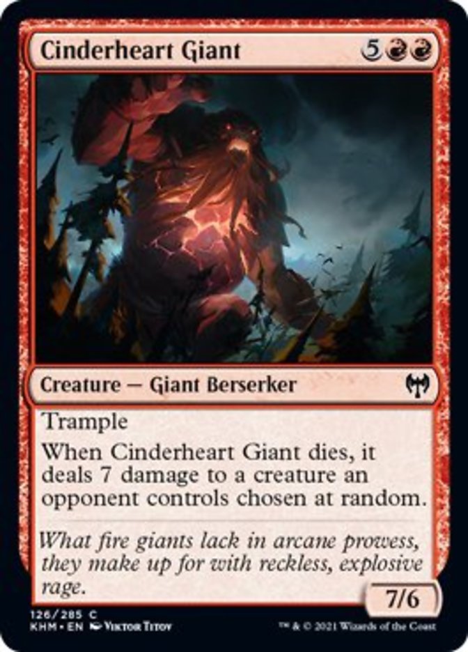 Cinderheart Giant [Kaldheim] | Event Horizon Hobbies CA