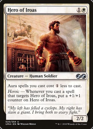 Hero of Iroas [Ultimate Masters] | Event Horizon Hobbies CA