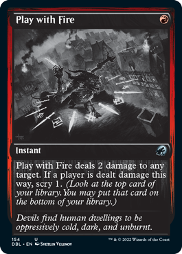 Play with Fire [Innistrad: Double Feature] | Event Horizon Hobbies CA