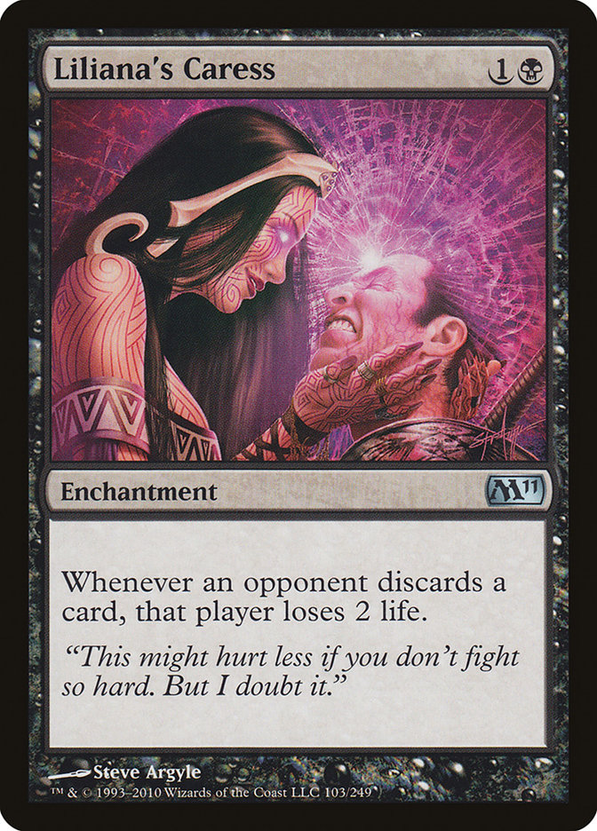 Liliana's Caress [Magic 2011] | Event Horizon Hobbies CA
