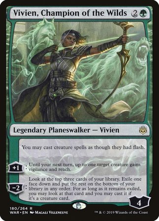 Vivien, Champion of the Wilds [War of the Spark] | Event Horizon Hobbies CA