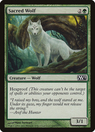Sacred Wolf [Magic 2012] | Event Horizon Hobbies CA