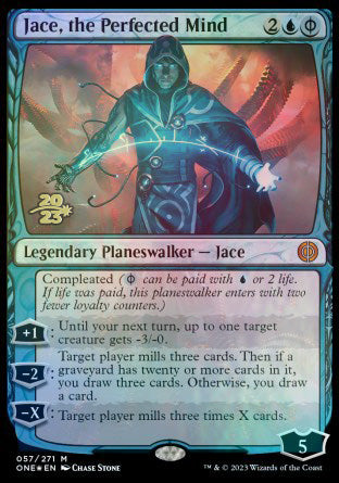 Jace, the Perfected Mind [Phyrexia: All Will Be One Prerelease Promos] | Event Horizon Hobbies CA