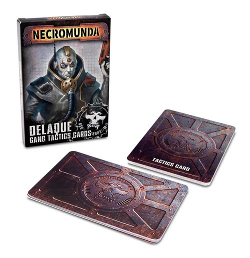 Necromunda - Delaque Gang Tactics Cards