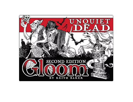 Board Games - Gloom - Unquiet Dead Second Edition | Event Horizon Hobbies CA