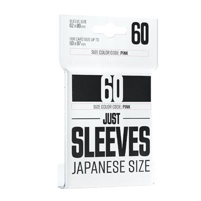 Sleeves - Gamegenic - Just Sleeves - Japanese Size - 60 Count | Event Horizon Hobbies CA