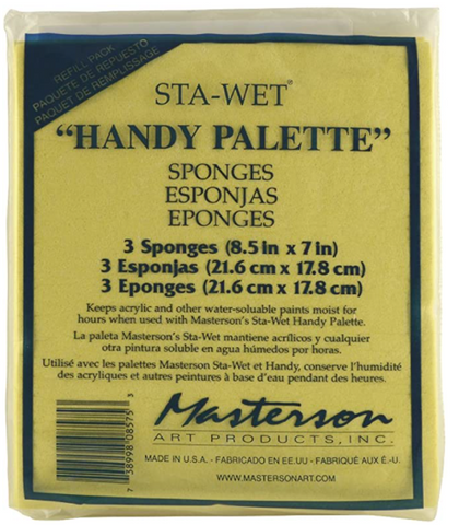 Sta-Wet Handy Palette Sponge
