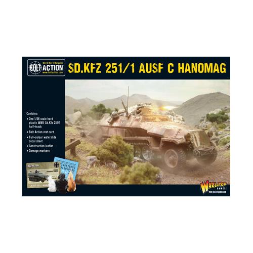 Warlord Games - Bolt Action - German Sd.Kfz 251/1 Ausf. C Hanomag | Event Horizon Hobbies CA