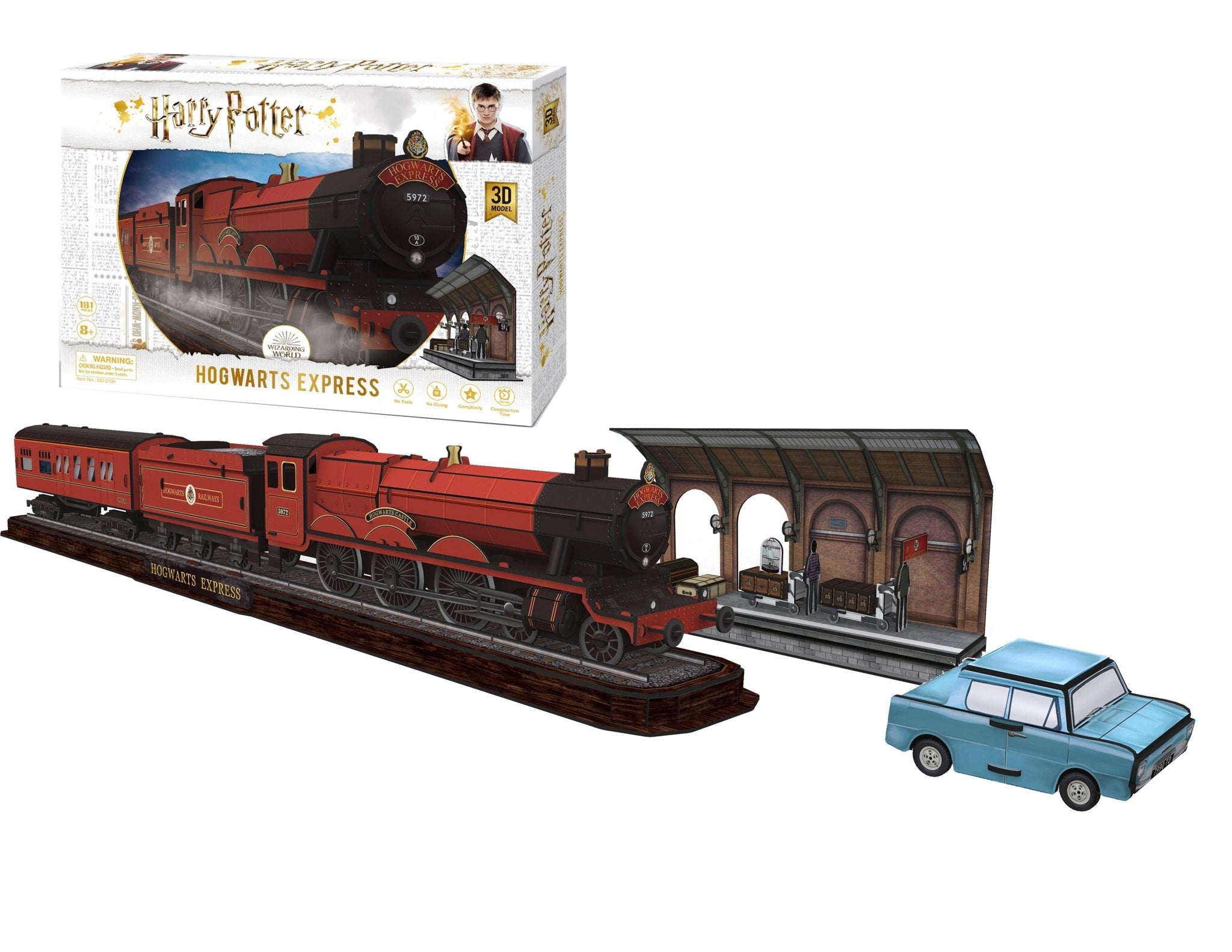 Puzzles - 3D Harry Potter Hogwarts Express | Event Horizon Hobbies CA