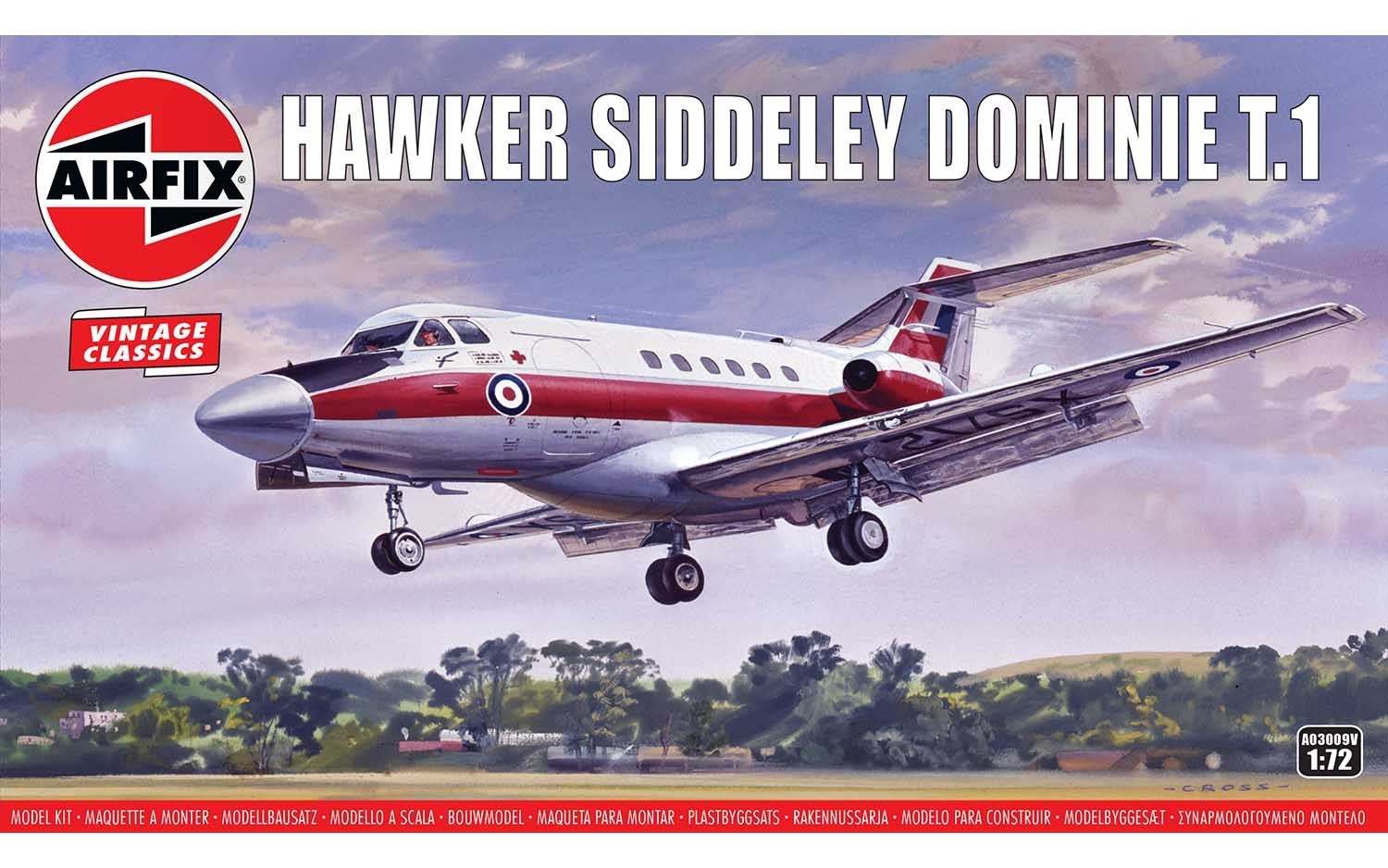 Airfix- Hawker Siddeley Dominie T.1 | Event Horizon Hobbies CA