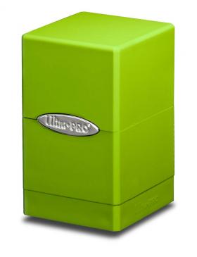 Deck Box - Ultra Pro - Satin Tower Lime Green | Event Horizon Hobbies CA