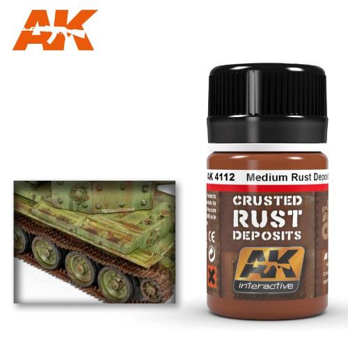 AK Interactive Medium Rust Deposit | Event Horizon Hobbies CA