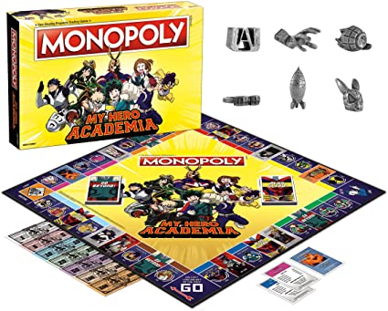 Board Games - Monopoly - My Hero Academia | Event Horizon Hobbies CA