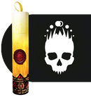 Dice - Infinite Black - Ritual Candle Dice Tube