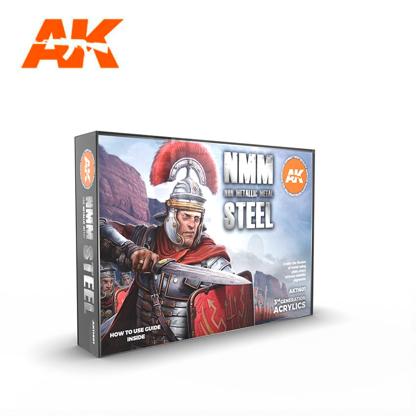 AK Interactive - Paint Set - Non Metallic Metal: Steel | Event Horizon Hobbies CA